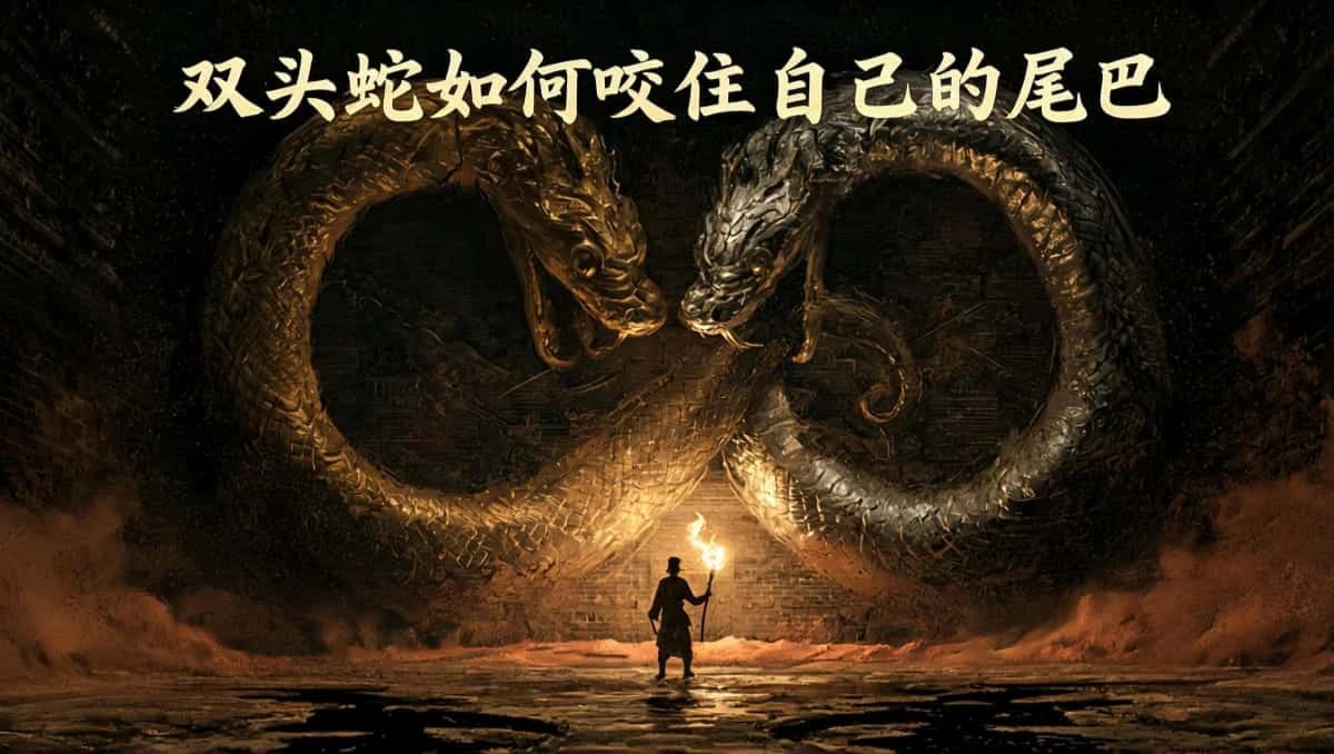 双头蛇如何咬住自己的尾巴